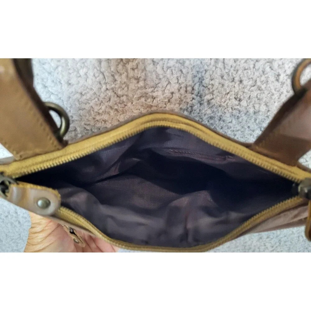 Juzar Tapal Leather Clip Waist Hip Belt Bag Crossbody Strap Unisex